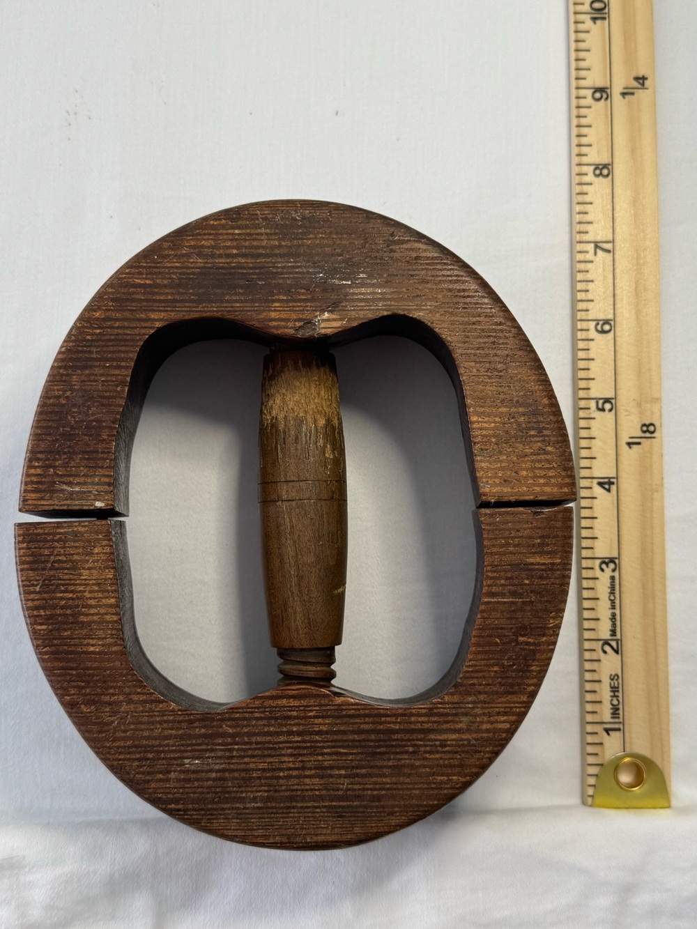 Antique Wooden Hat Stretcher Adjustable Millinery Shaper Tool - Size 6 3/4 - Picture 6 of 8